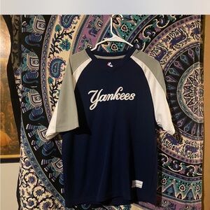 Majestic Navy and Gray Shirt